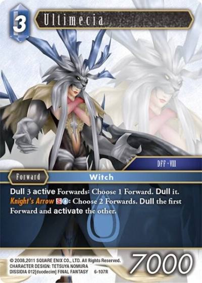 Ultimecia 6-107R Opus VI Final Fantasy card