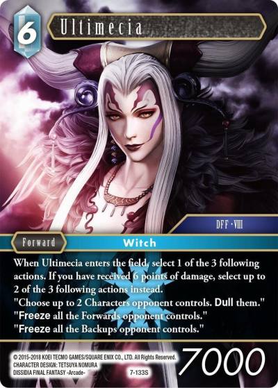 Ultimecia 7-133S Opus VII Final Fantasy card
