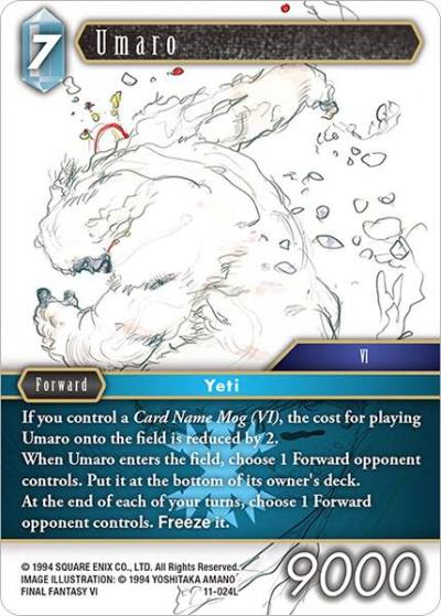 Umaro 11-024L Opus XI Final Fantasy card