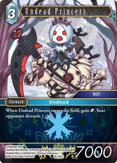 Undead Princess 26-027C Gunslinger in the abyss Final Fantasy card