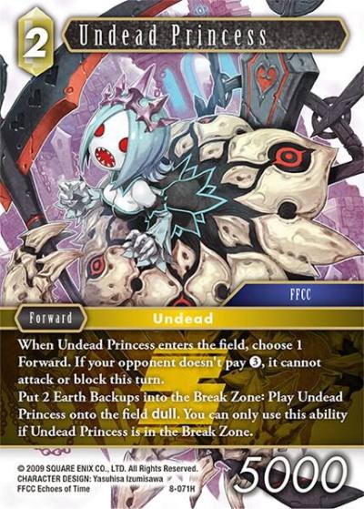 Undead Princess 8-071H Opus VIII Final Fantasy card