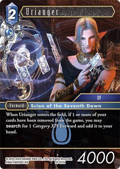 Urianger 20-107H Dawn of Heroes Final Fantasy card