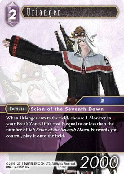 Urianger 5-163S Opus V Final Fantasy card