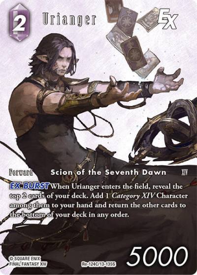Urianger EX Full Art Re-124C/13-135S Legacy Collection Final Fantasy card