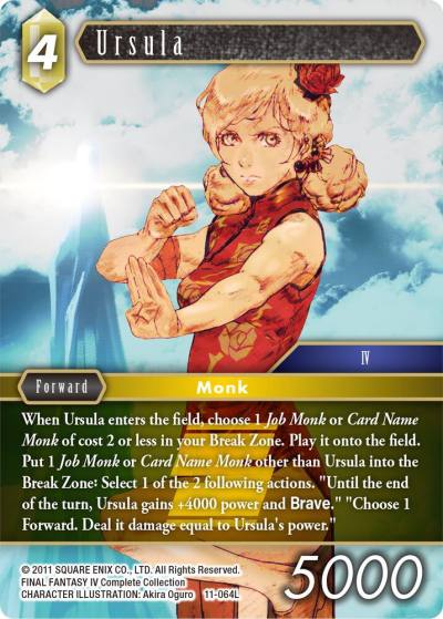 Ursula 11-064L Opus XI Final Fantasy card