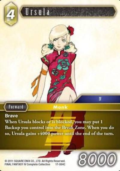 Ursula 17-064C Rebellion's Call Final Fantasy card