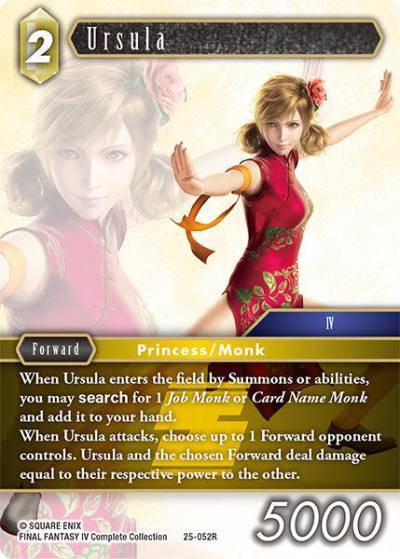 Ursula 25-052R Tears of the Planet Final Fantasy card