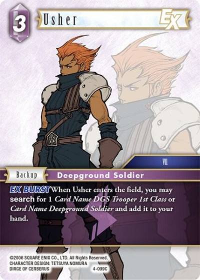 Usher EX 4-099C Opus IV Final Fantasy card