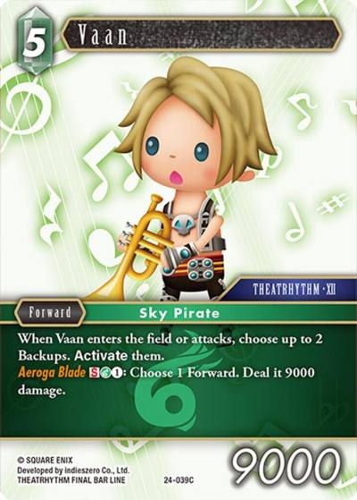 Vaan 24-039C Hidden Legends Final Fantasy card