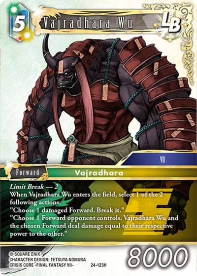 Vajradhara Wu LB 24-123H Hidden Legends Final Fantasy card