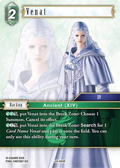 Venat 23-043R Hidden Trials Final Fantasy card