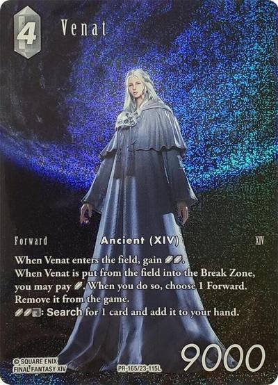 Venat PR165/23-115L FF: Promo Cards Final Fantasy card