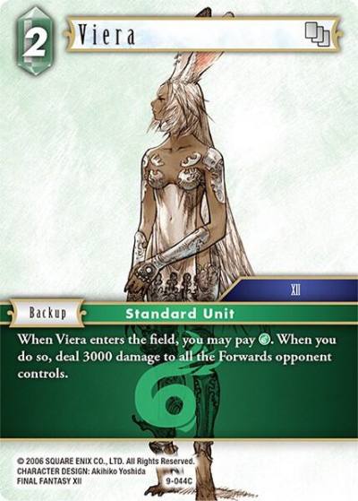 Viera 9-044C Opus IX Final Fantasy card
