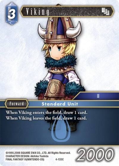 Viking 4-133C Opus IV Final Fantasy card