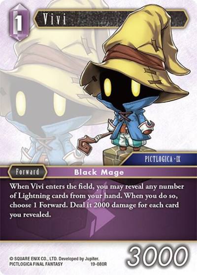 Vivi 19-080R From Nightmares Final Fantasy card