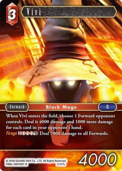 Vivi 3-017L Opus III Final Fantasy card