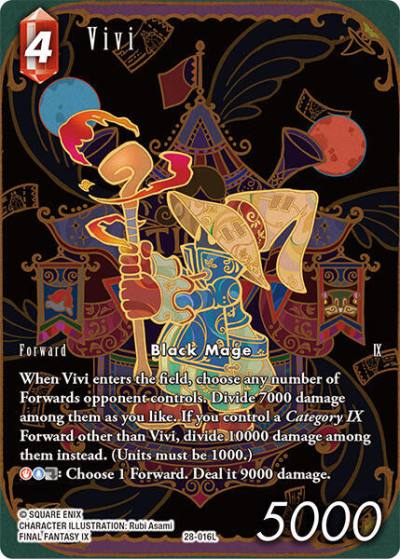 Vivi (Full Art) 28-016L Dreamlike Oceans Final Fantasy card