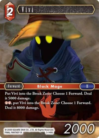 Vivi Starter 3-149S Opus III Final Fantasy card
