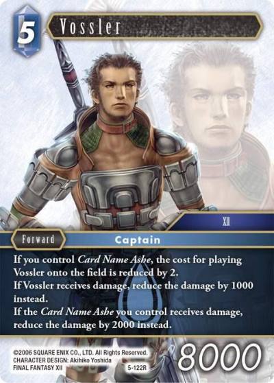 Vossler 5-122R Opus V Final Fantasy card