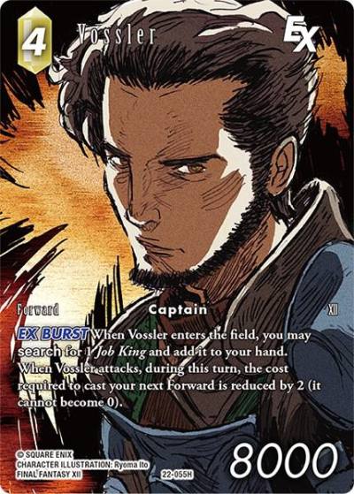 Vossler EX Full Art 22-055H Hidden Hope Final Fantasy card