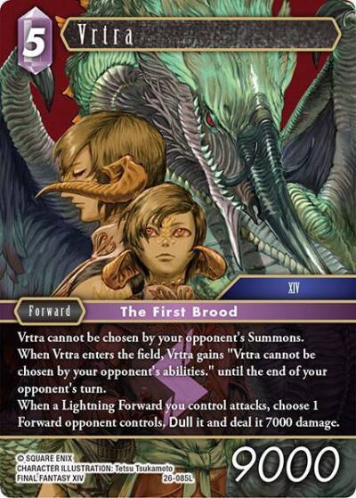 Vrtra 26-085L Gunslinger in the abyss Final Fantasy card