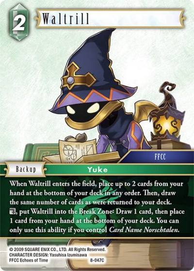 Waltrill 8-047C Opus VIII Final Fantasy card