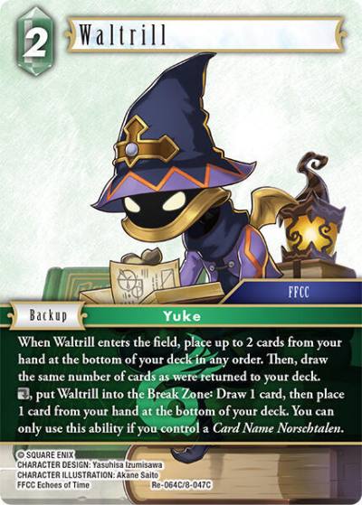 Waltrill Re-064C/8-047C Legacy Collection Final Fantasy card