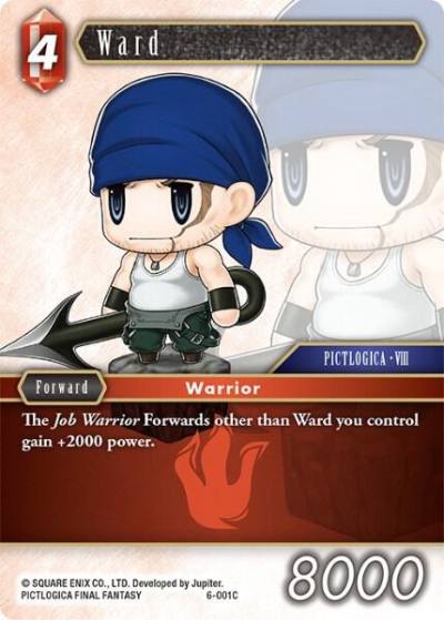 Ward 6-001C Opus VI Final Fantasy card