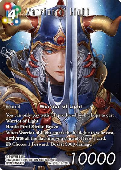Warrior of Light Full Art Re-200L/19-128L Legacy Collection Final Fantasy card