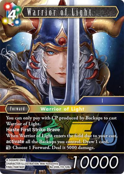 Warrior of Light Re-200L/19-128L Legacy Collection Final Fantasy card