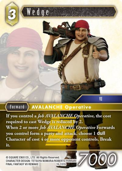 Wedge 15-131S Crystal Dominion Final Fantasy card