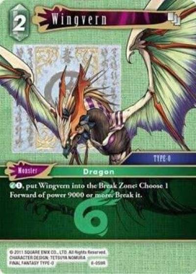 Wingvern 6-059R Opus VI Final Fantasy card