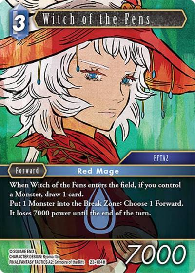 Witch of the Fens 23-104H Hidden Trials Final Fantasy card