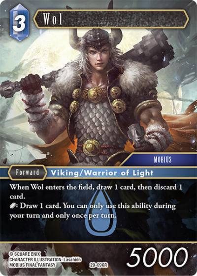 Wol (096) 29-096R Blissful Eternity Final Fantasy card