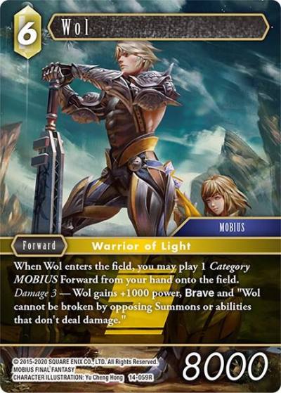 Wol 14-059R Opus XIV: Crystal Abyss Final Fantasy card