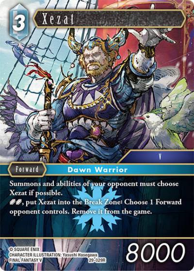 Xezat 29-029R Blissful Eternity Final Fantasy card