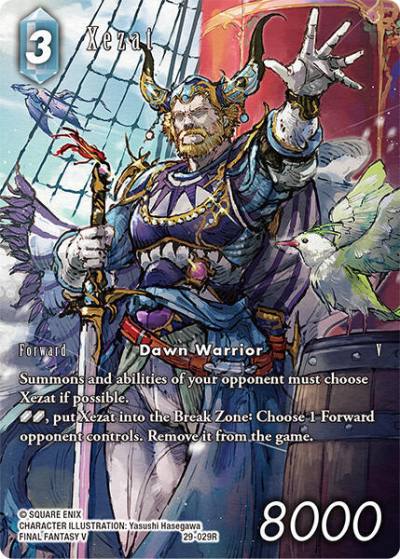 Xezat (Full Art) 29-029R Blissful Eternity Final Fantasy card