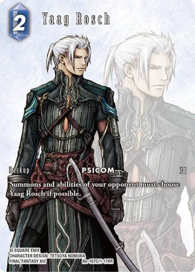 Yaag Rosch Full Art Re-167C/1-174R Legacy Collection Final Fantasy card