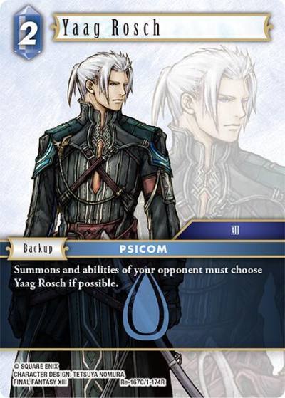 Yaag Rosch Re-167C/1-174R Legacy Collection Final Fantasy card