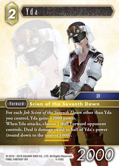 Yda 5-158S Opus V Final Fantasy card