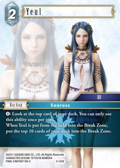 Yeul 5-154S Opus V Final Fantasy card