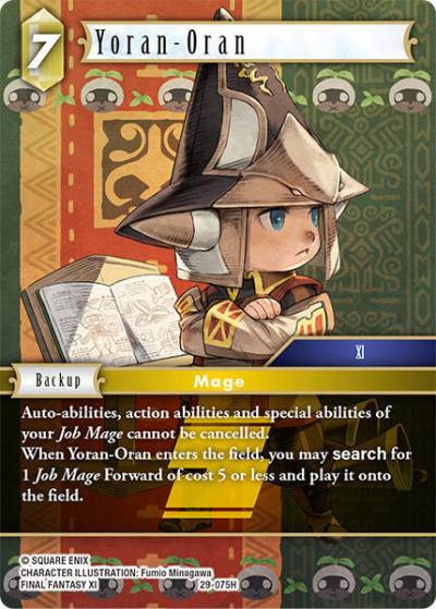 Yoran-Oran 29-075H Blissful Eternity Final Fantasy card