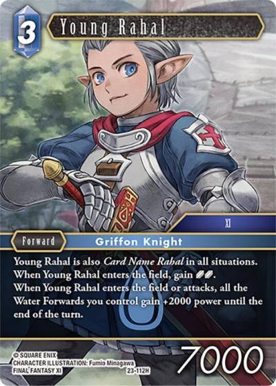 Young Rahal 23-112H Hidden Trials Final Fantasy card