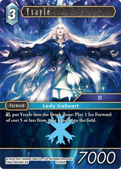 Ysayle 14-020R Opus XIV: Crystal Abyss Final Fantasy card