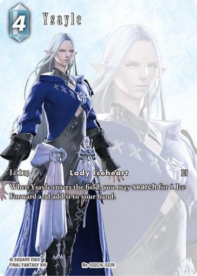 Ysayle Full Art Re-032C/6-022R Legacy Collection Final Fantasy card