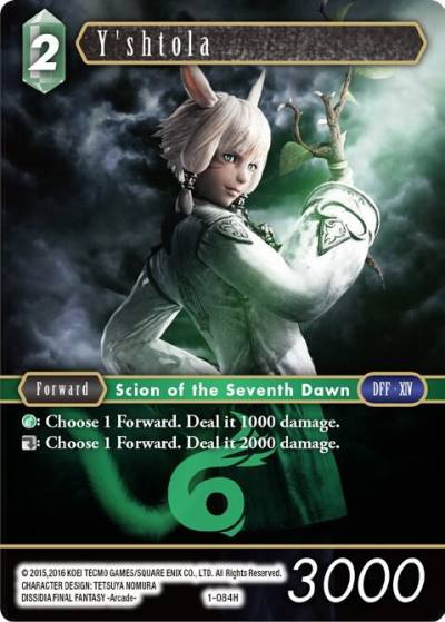 Yshtola 1-084H Opus I Final Fantasy card