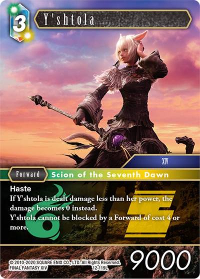 Yshtola 12-119L Opus XII Final Fantasy card