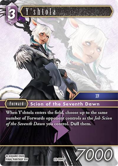 Yshtola 23-094C Hidden Trials Final Fantasy card
