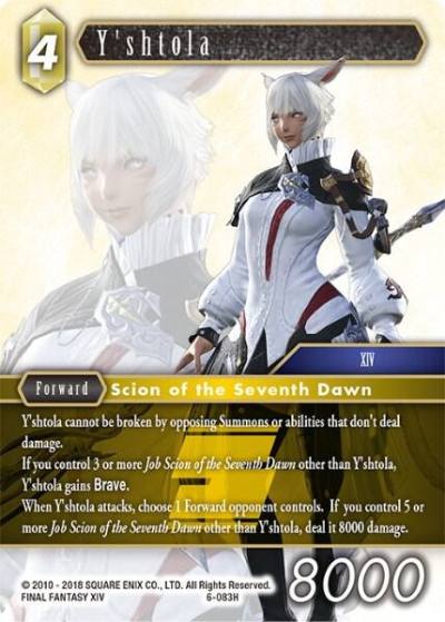 Yshtola 6-083H Opus VI Final Fantasy card