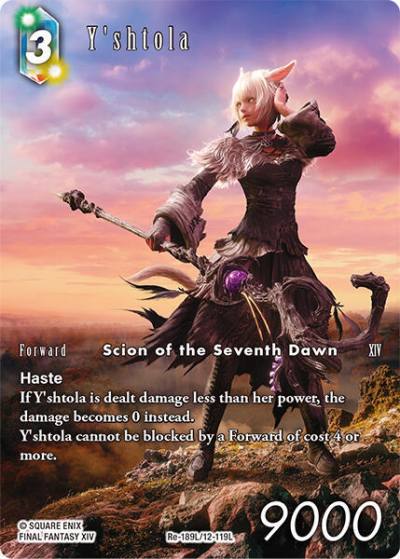 Yshtola Full Art Re-189L/12-119L Legacy Collection Final Fantasy card